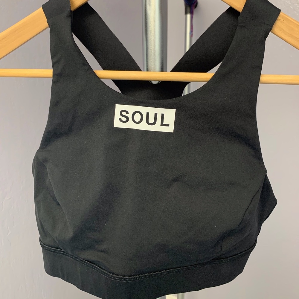 Lululemon SoulCycle Fast & Free Sports Bra Black